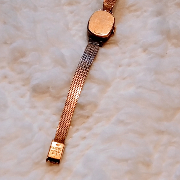 Vntg Nivada Gold & Diamond Art Deco Watch - Picture 4 of 6